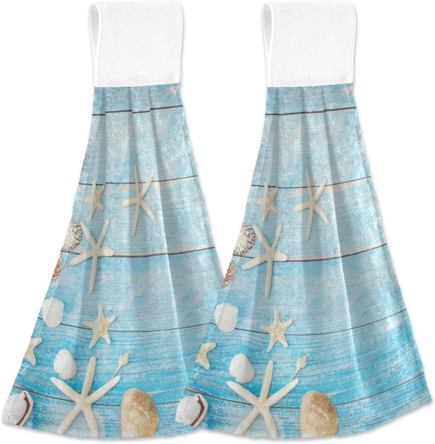Blue Bath Towels 2 in 1 Multi-Use Hanging Towels