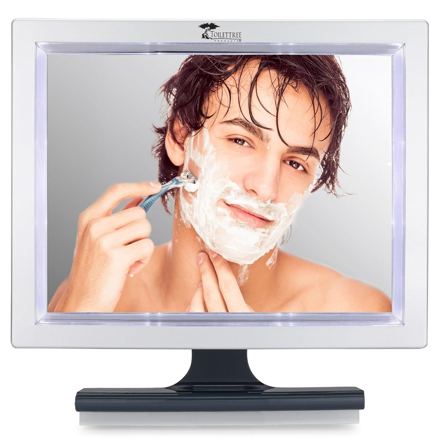 Bath Time Beauty LED Fogless Mirror