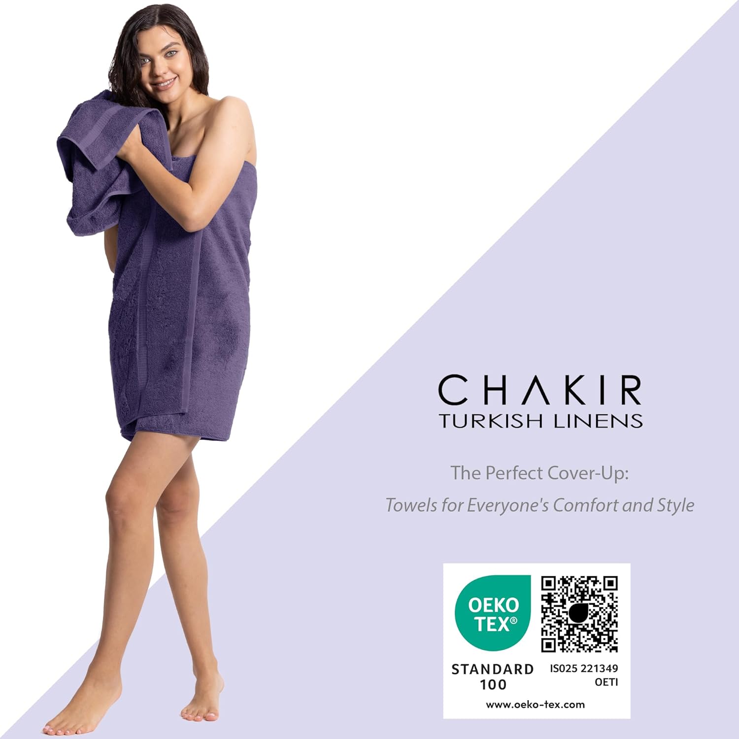 Chakir Turkish Linens Premium 100 Cotton Turkish Bath Towels 35x70 Luxury at Home