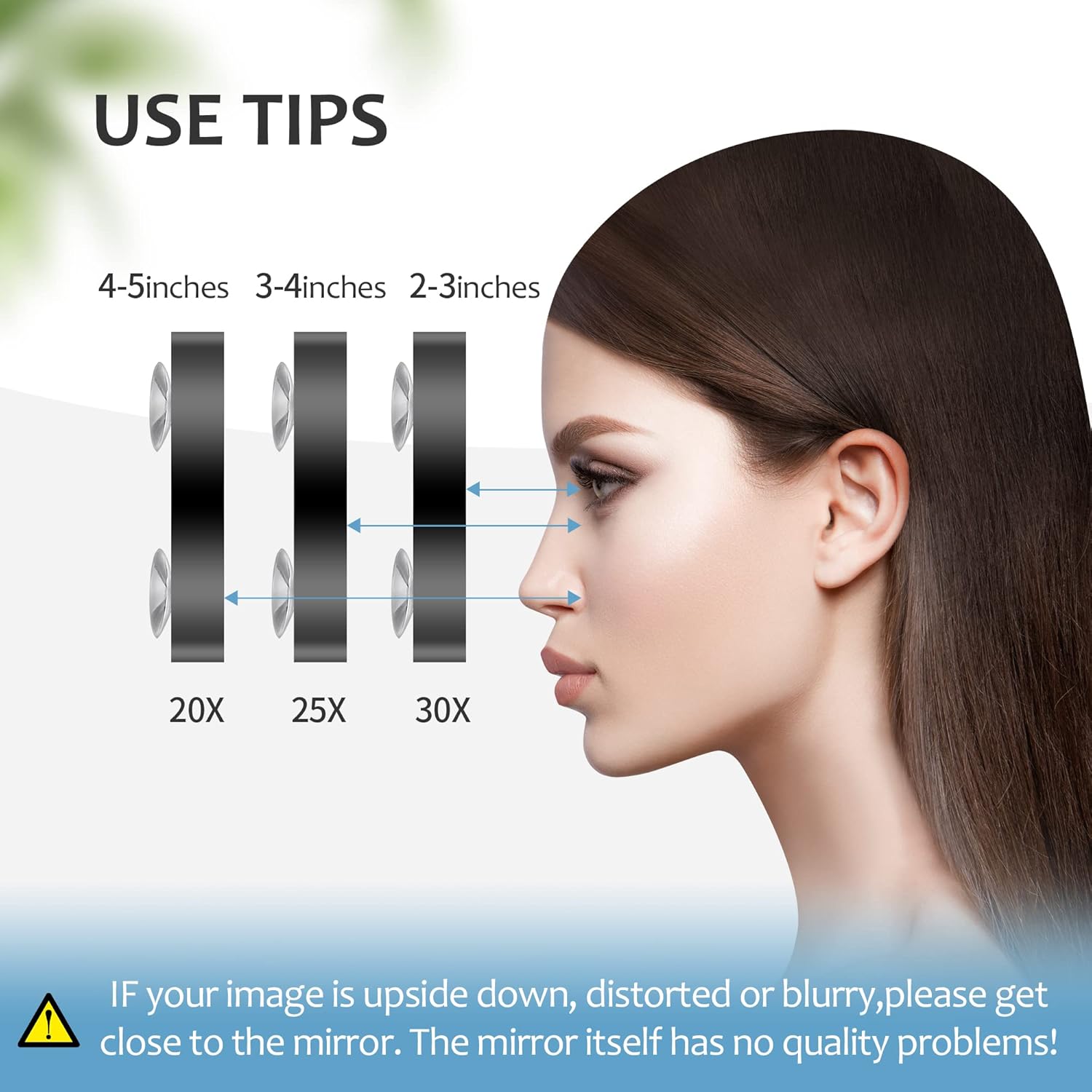 Small Magnifying Mirror Set