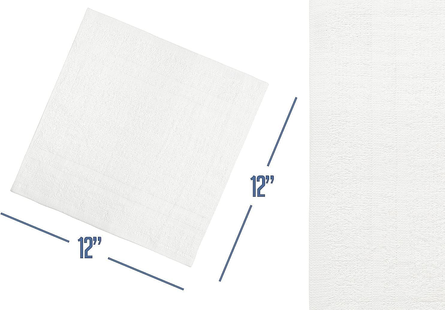 STF Linen Premium 12x12 Reusable Washcloths