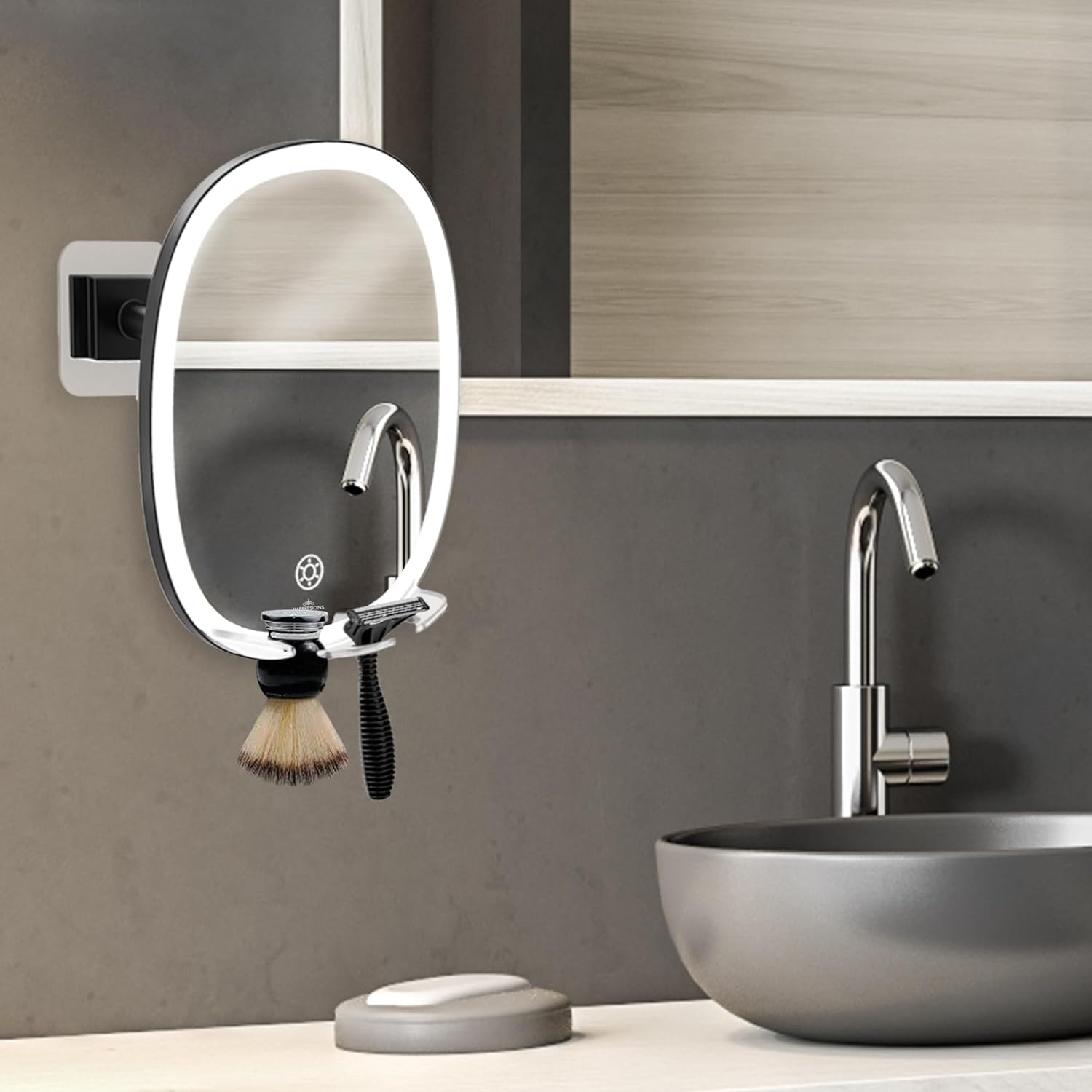 Impressions Vanity LED Shaving Mirror