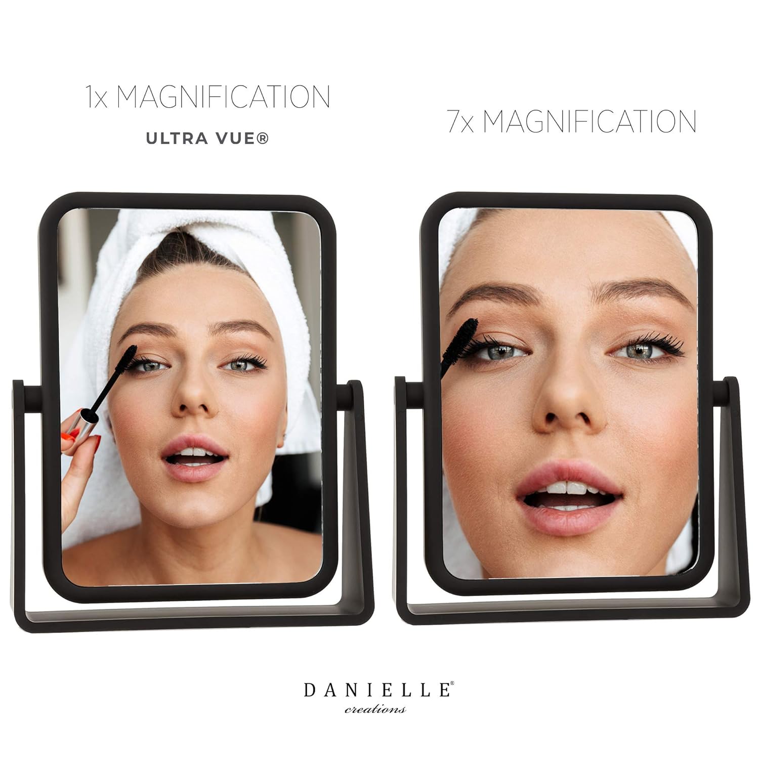 675-Inch Ultra-Crisp Makeup Mirror by Danielle Creations