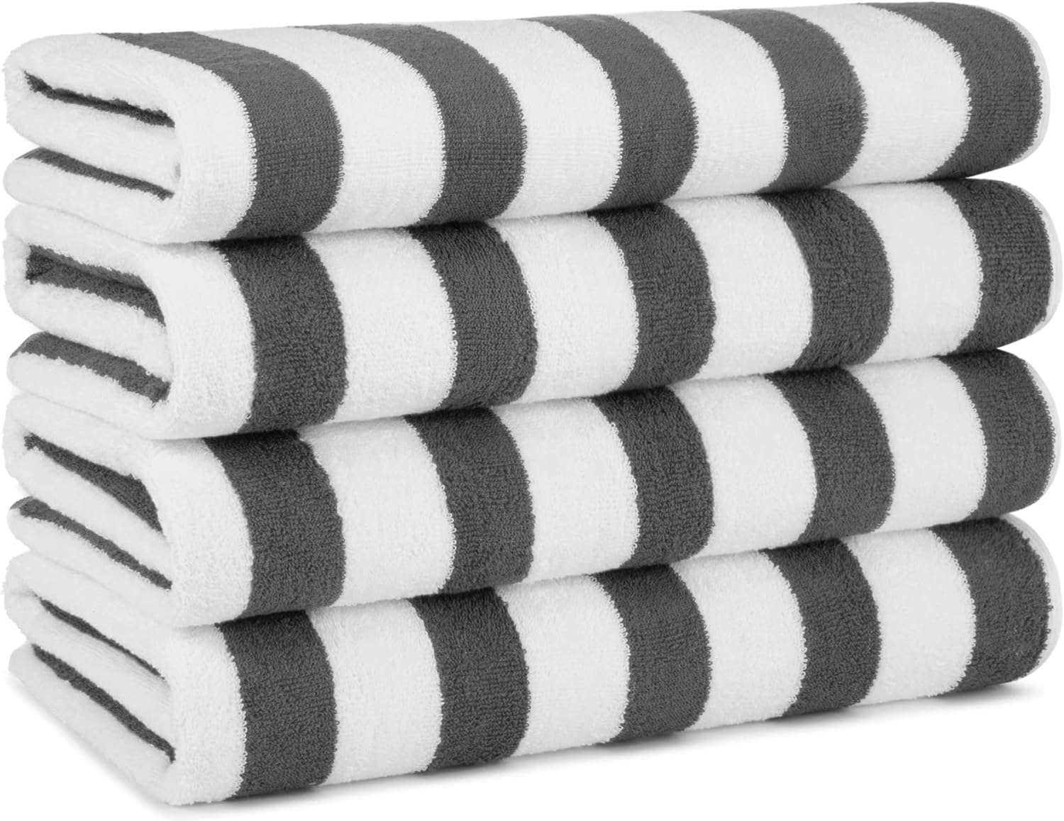 Cali Cabana Stripe Beach Towels Set of 4