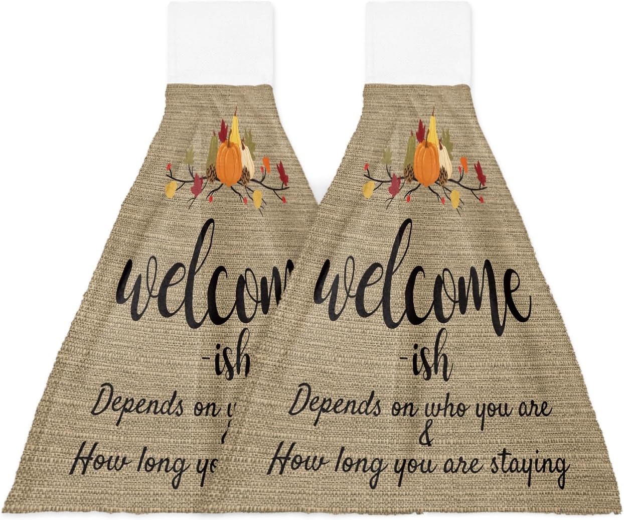 Fall Kitchen Hand Towels 2-Pack