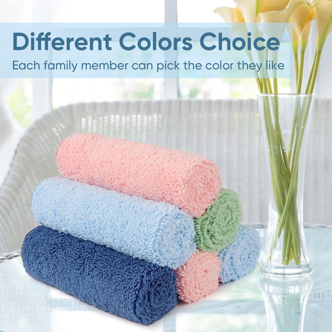 Microfiber Washcloth Set