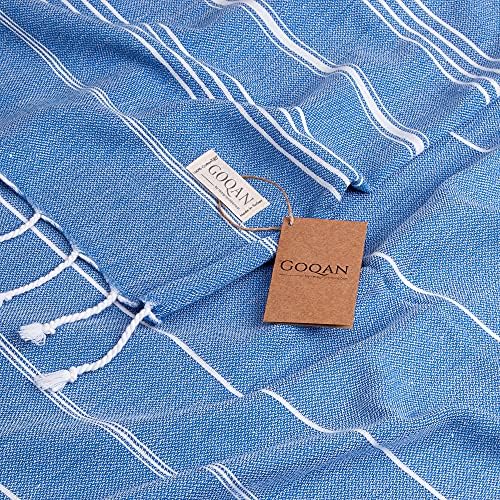 Sleek Soft Turkish Beach Towel by RealGrandBazaar