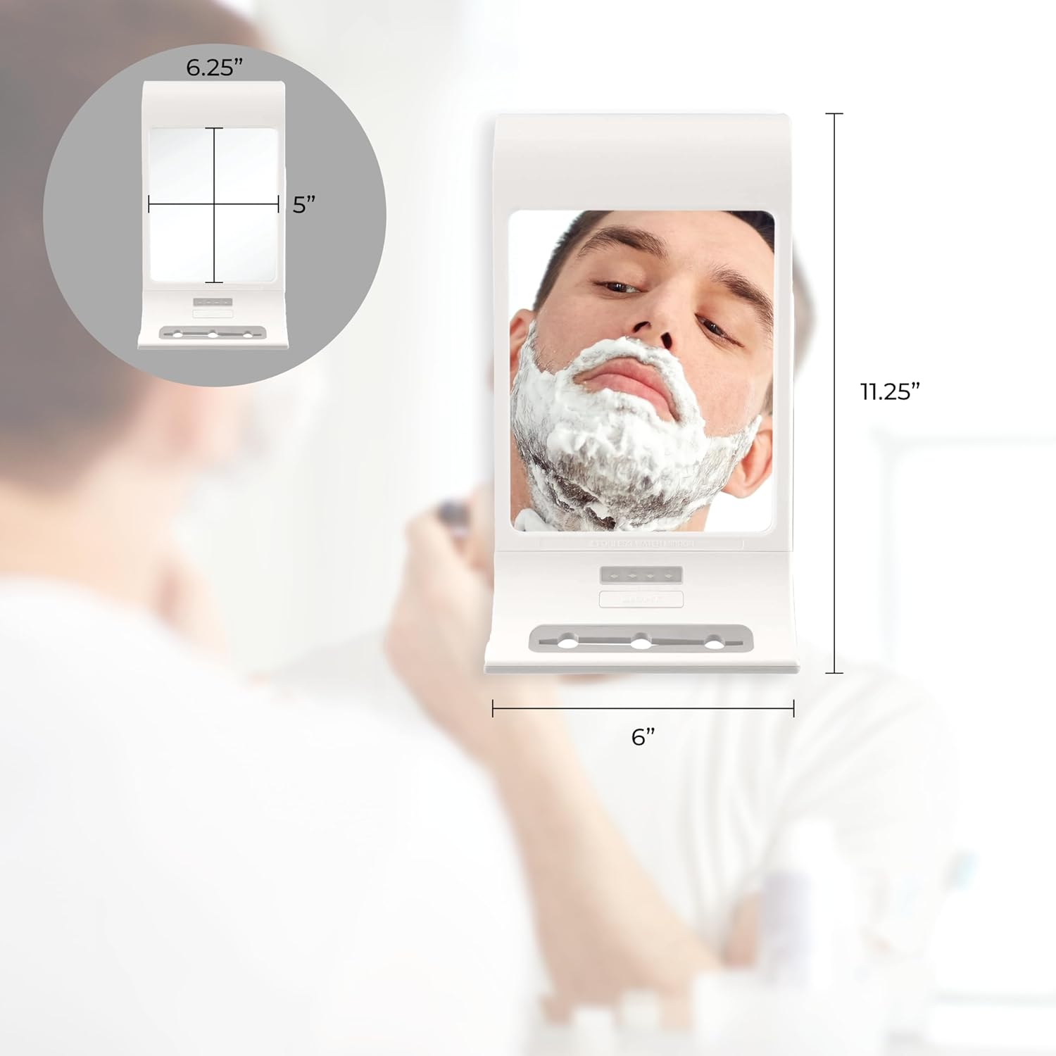 Zadro Fogless LED Shower Mirror Mounting Bracket