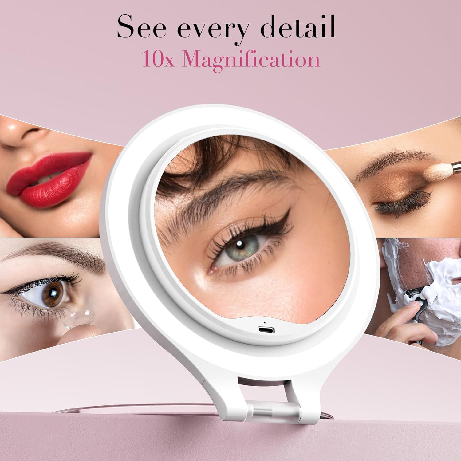 FASCINATE Magnifying Mirror with Light