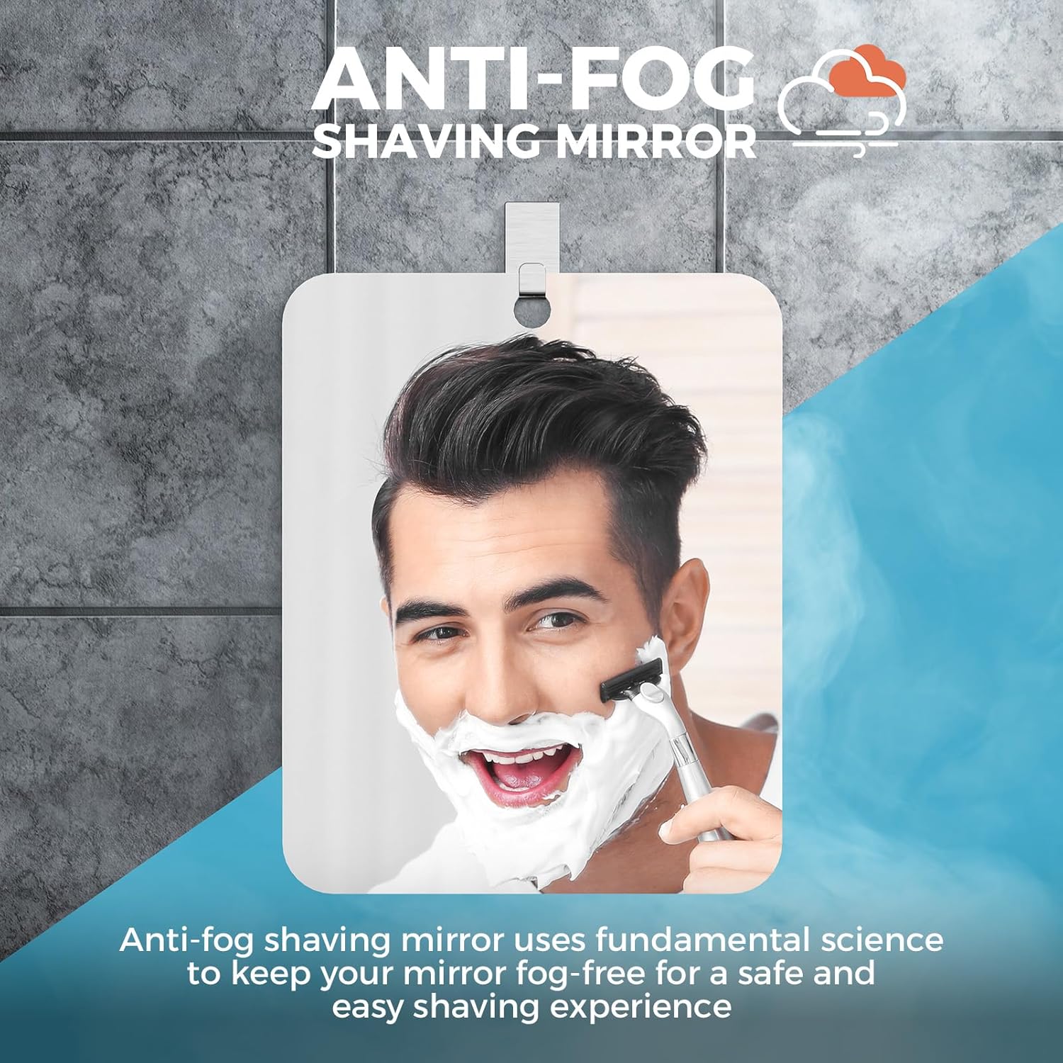 LeaOcaao Fogless Shower Mirror