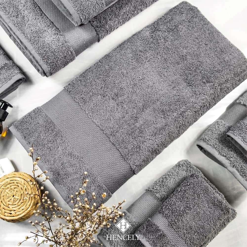 Elegant 2-Pack Luxury Cotton Bath Towels