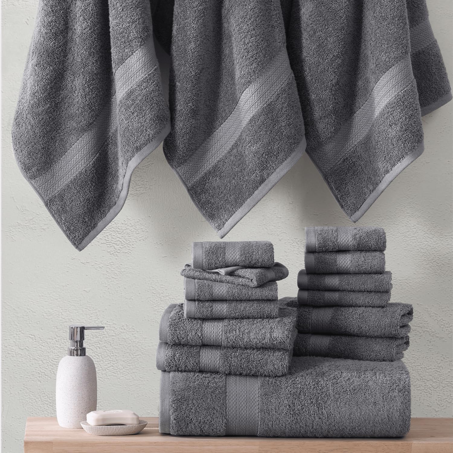 24-Piece Bath Towel Set for Luxurious Living