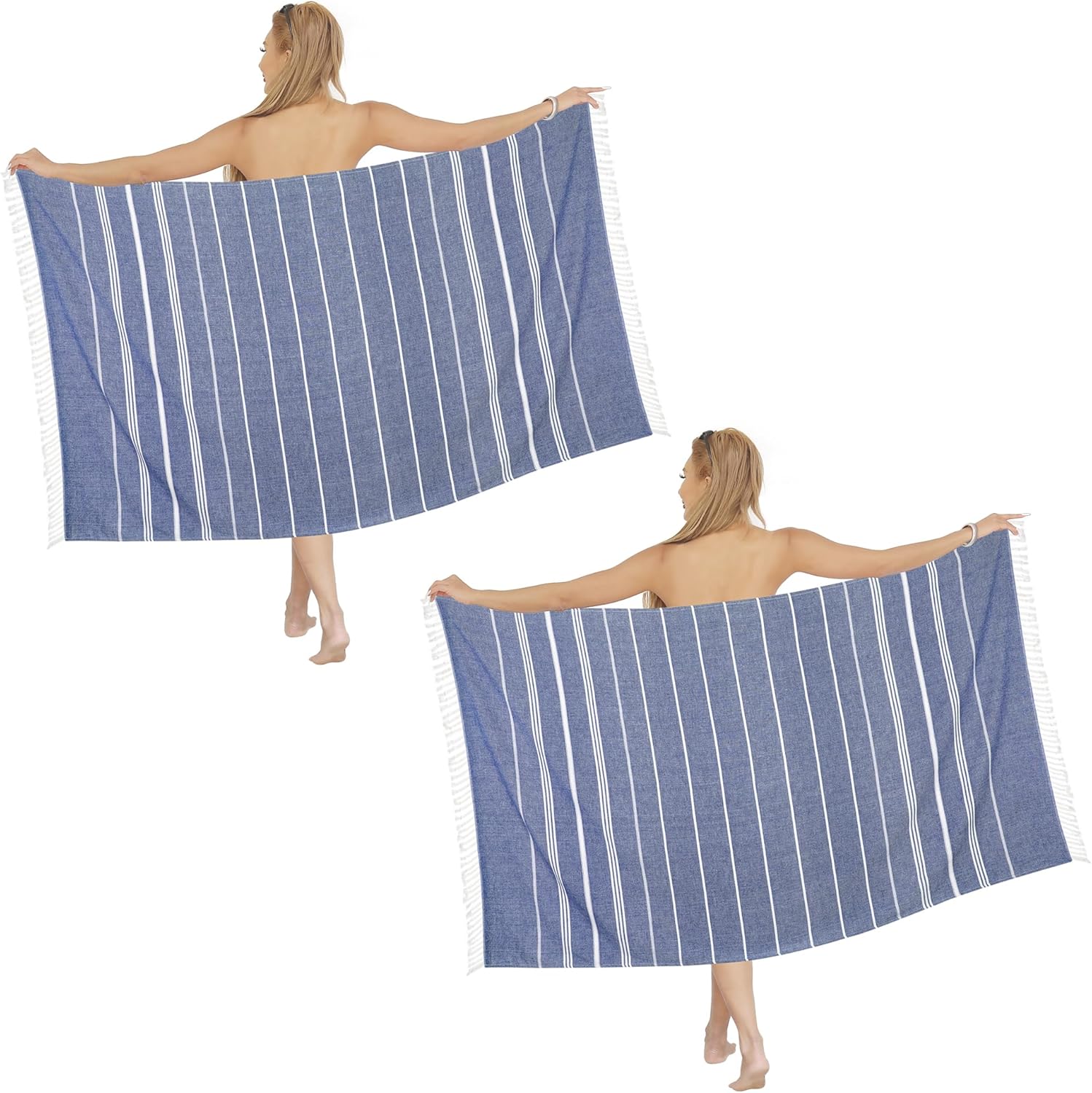 Oversized Beach Towels Quick-Dry Sand-Free