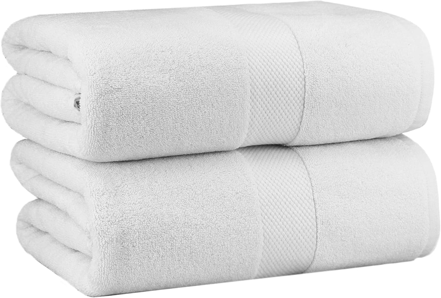 COTTON CRAFT Hotel Spa Luxury Bath Sheet Set - 2 x 40x80