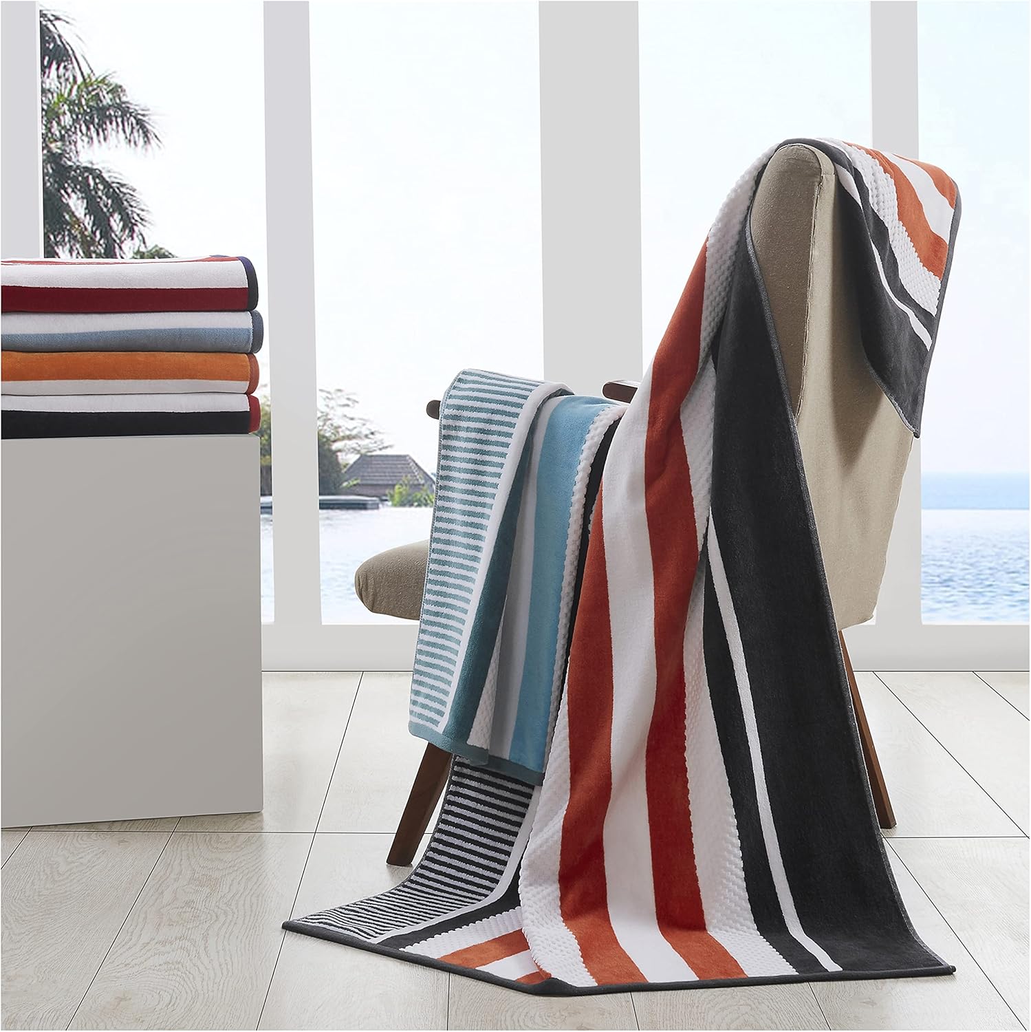 Superior Oversized 2-Piece Beach Towel Set