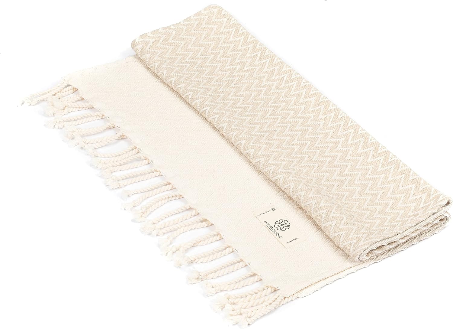 Vibrant Madamelique Hand Towels - Premium 100 Organic Cotton Set
