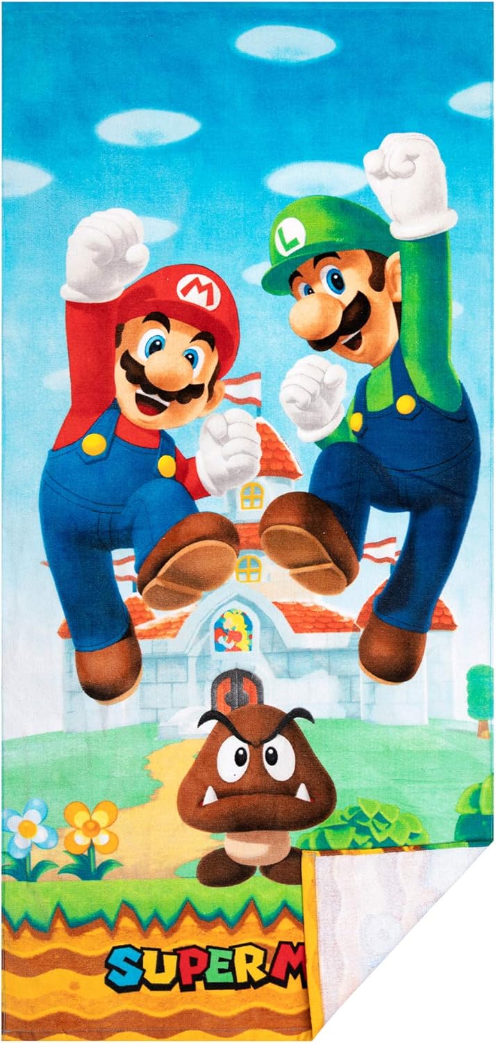 Franco Super Mario Beach Towel