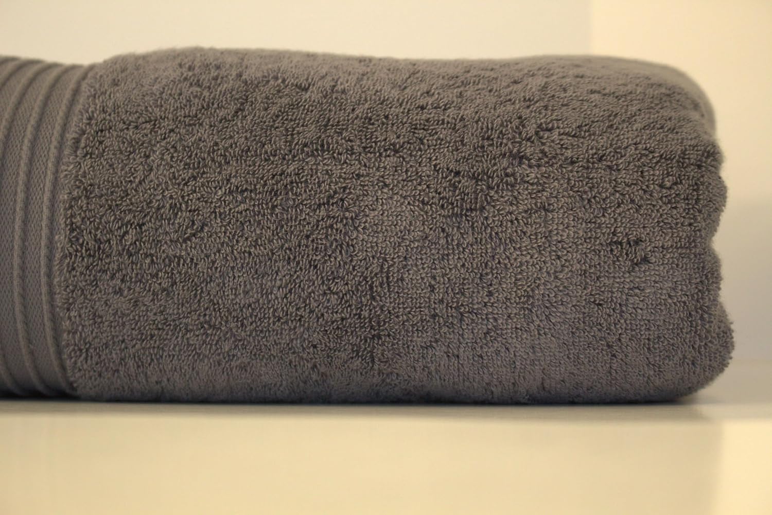 Luxurious Over-the-Counter Cotton Bath Sheet Anthracite 35x70 inches