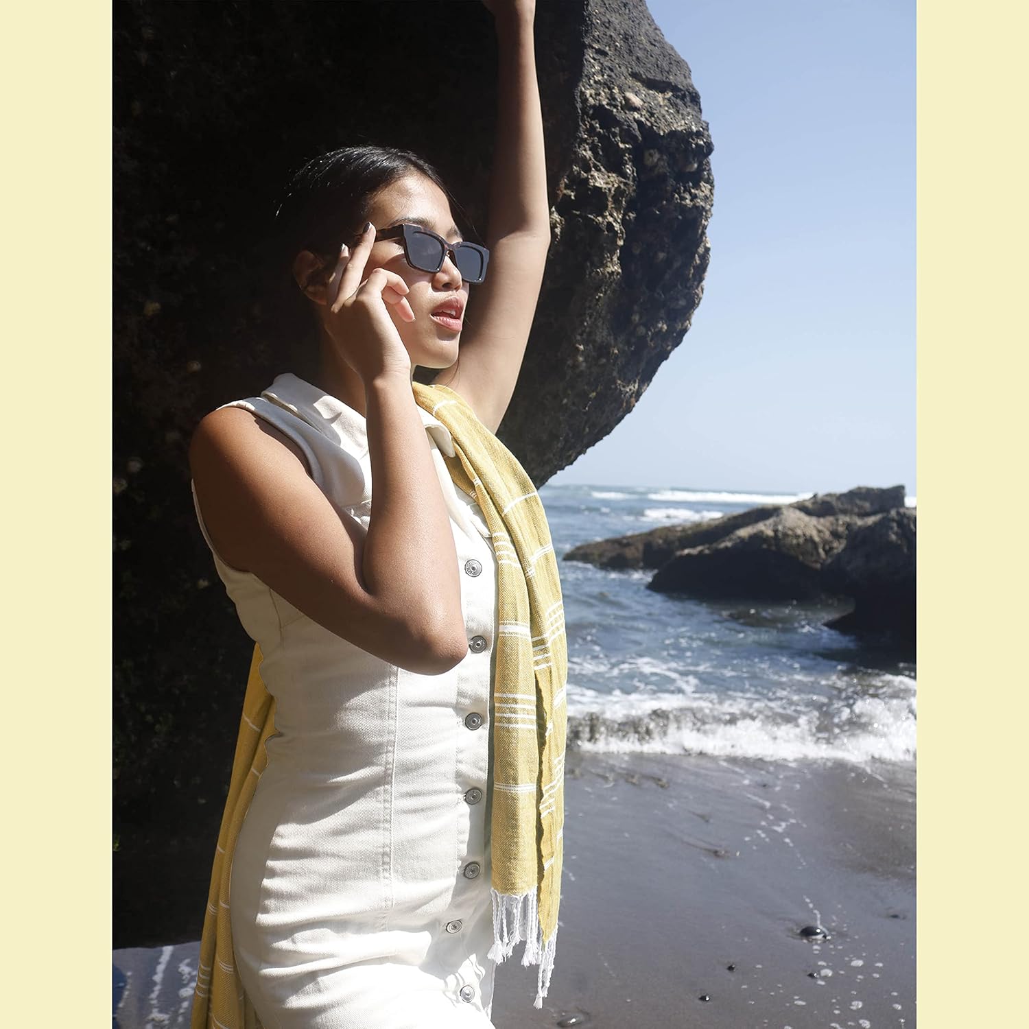 Cacala Lightweight Turkish Beach Towel