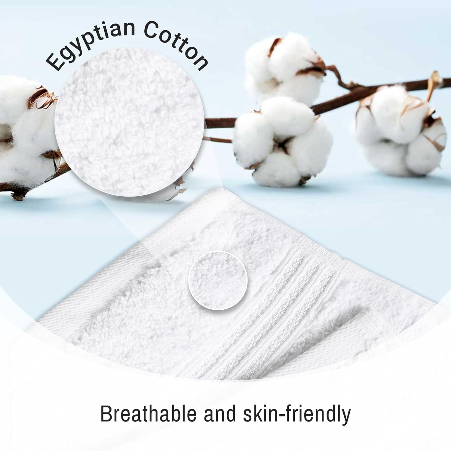 Premium Egyptian Cotton Bath Towels
