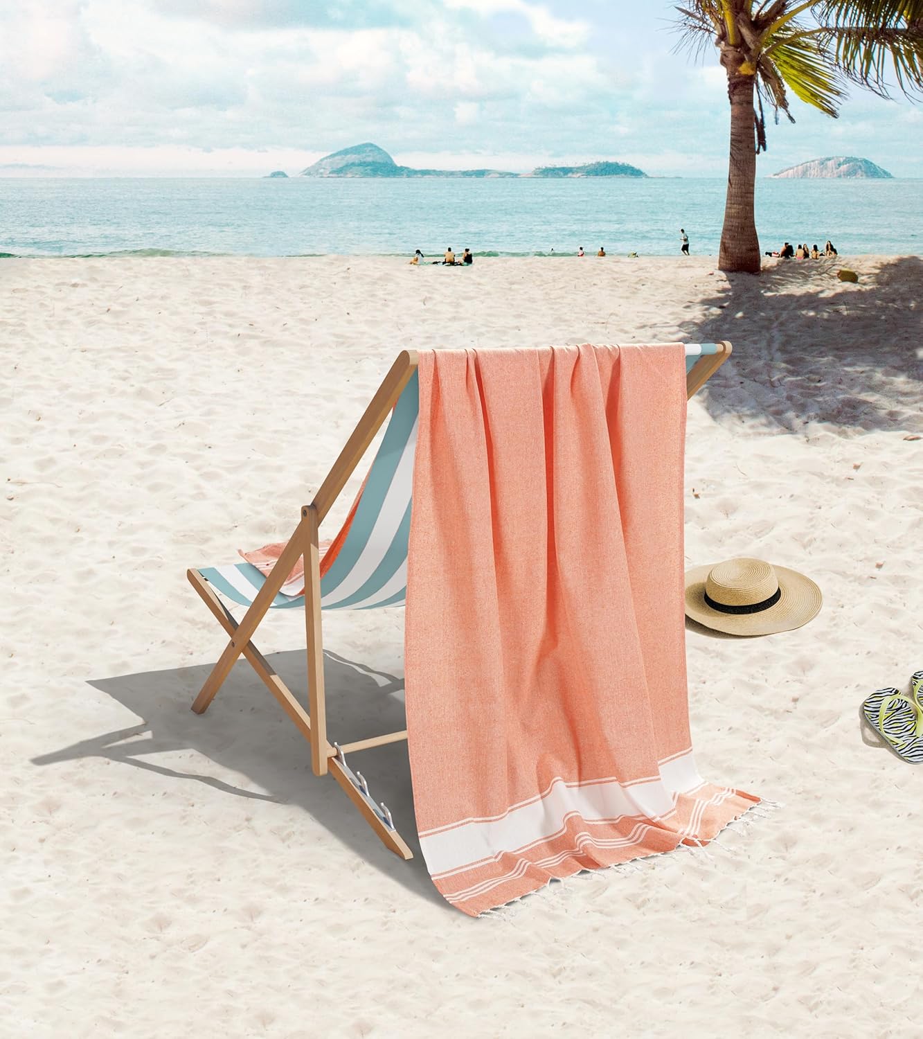 LUXE 6-Piece Beach Towels Set