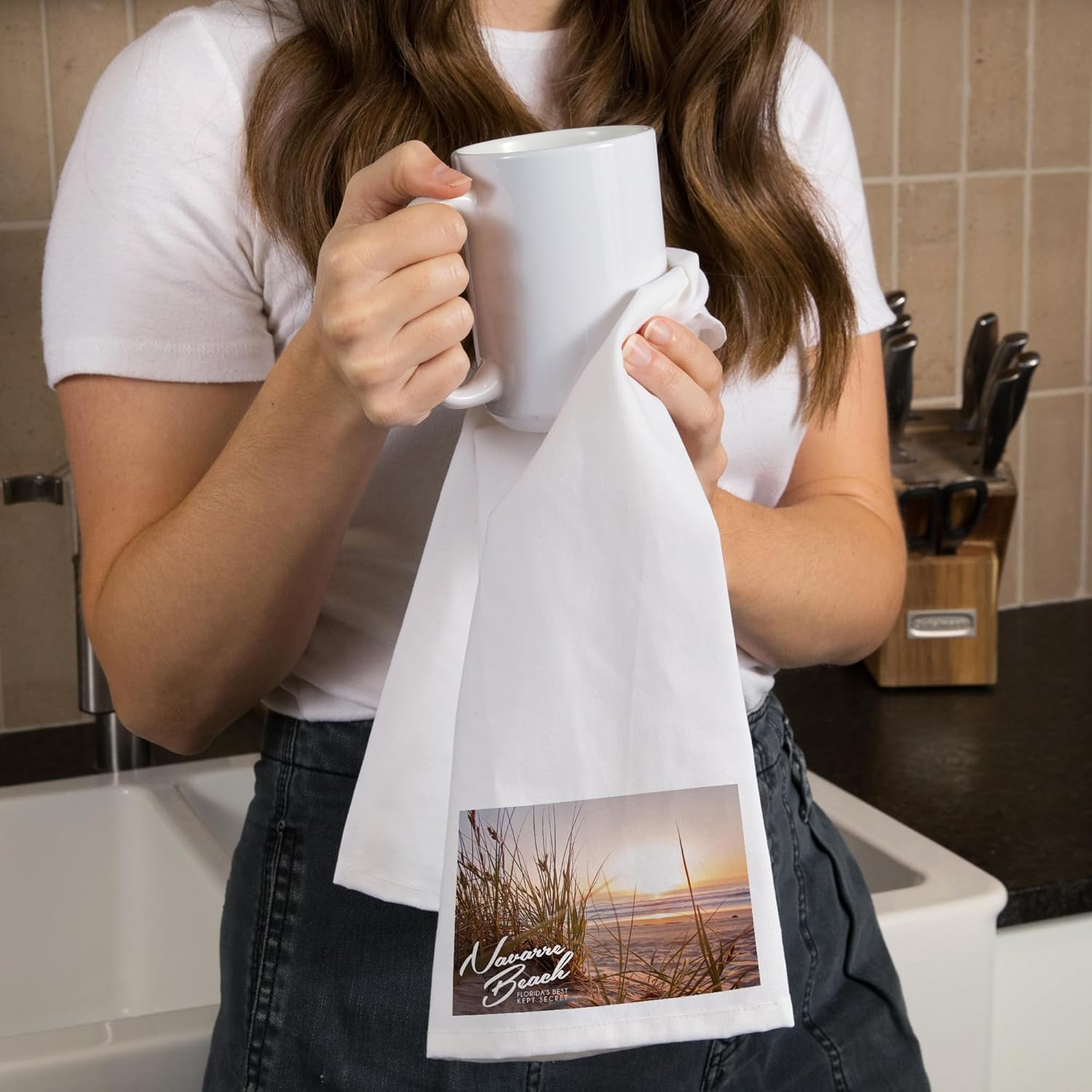 Lantern Press Florida Best Kept Secret Beach Towel