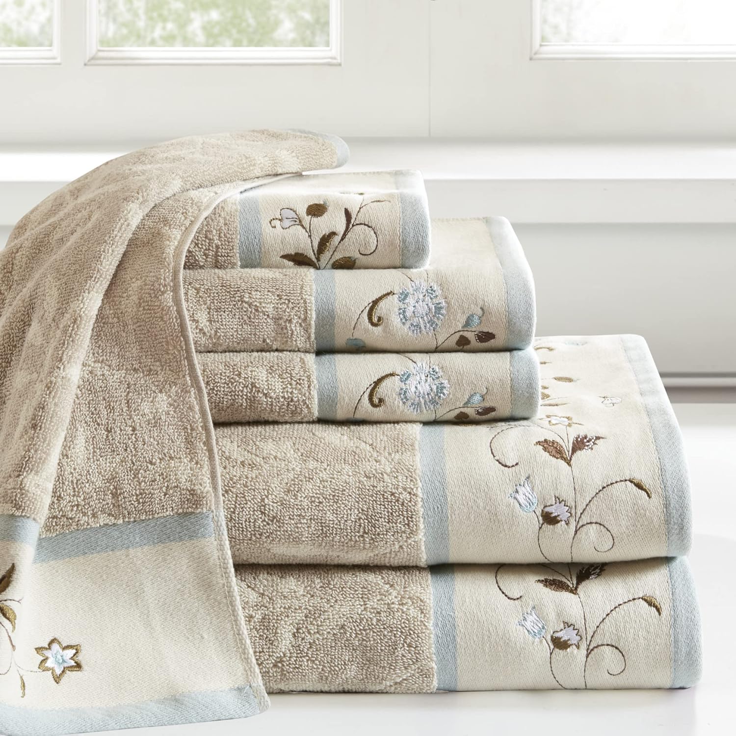 Luxurious 100 Cotton Bath Towel Set for Home