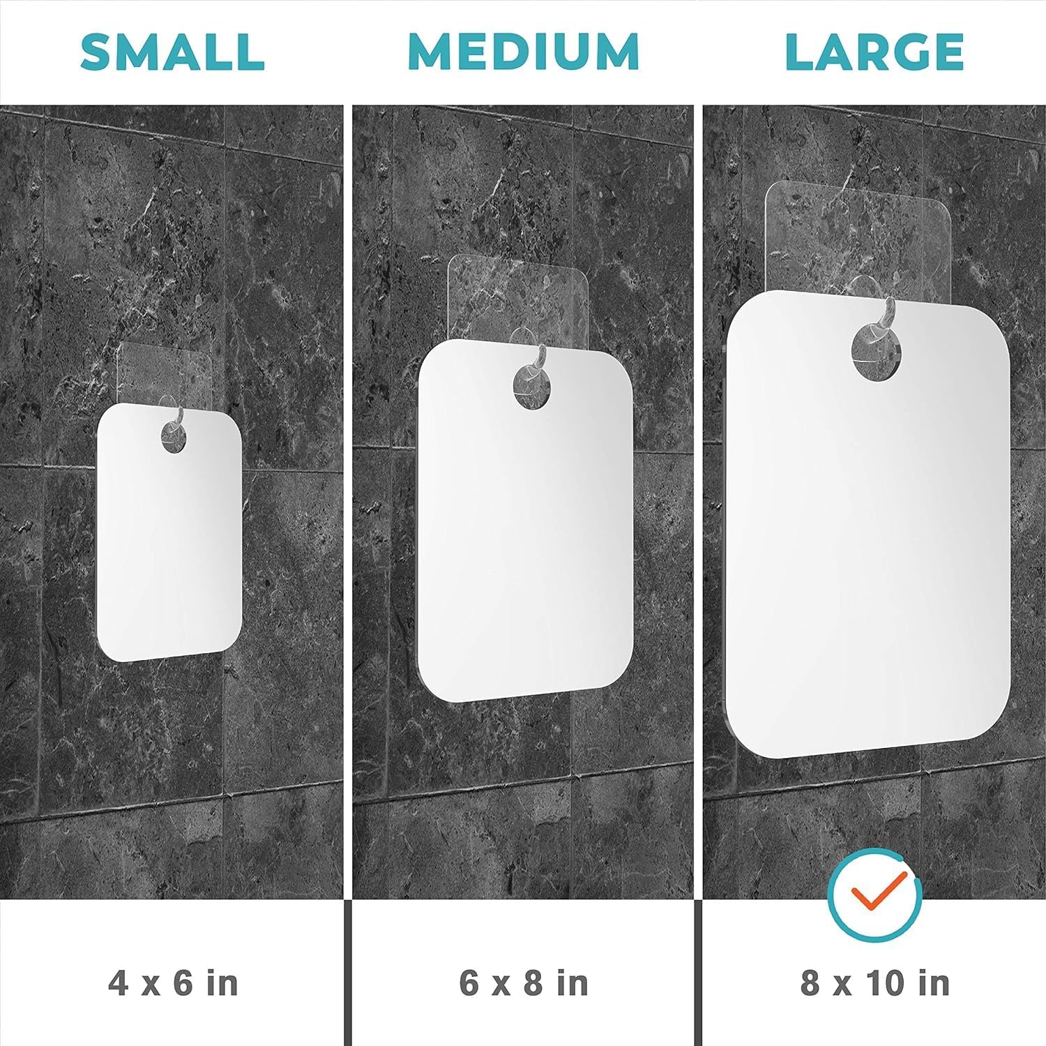 HoneyBull Shower Mirror