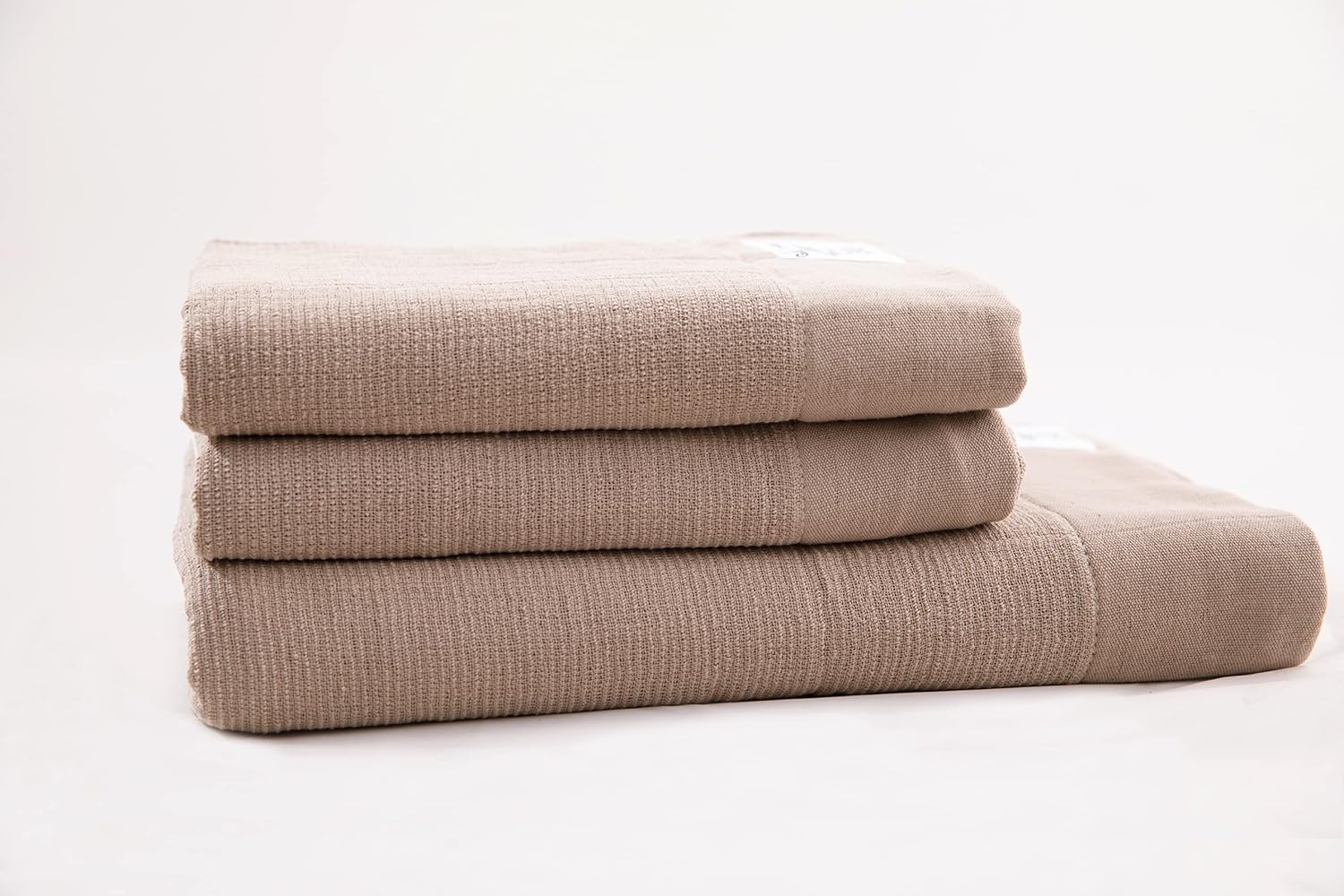 HOMHSP Khaki Multi-Purpose Cotton Towels Set