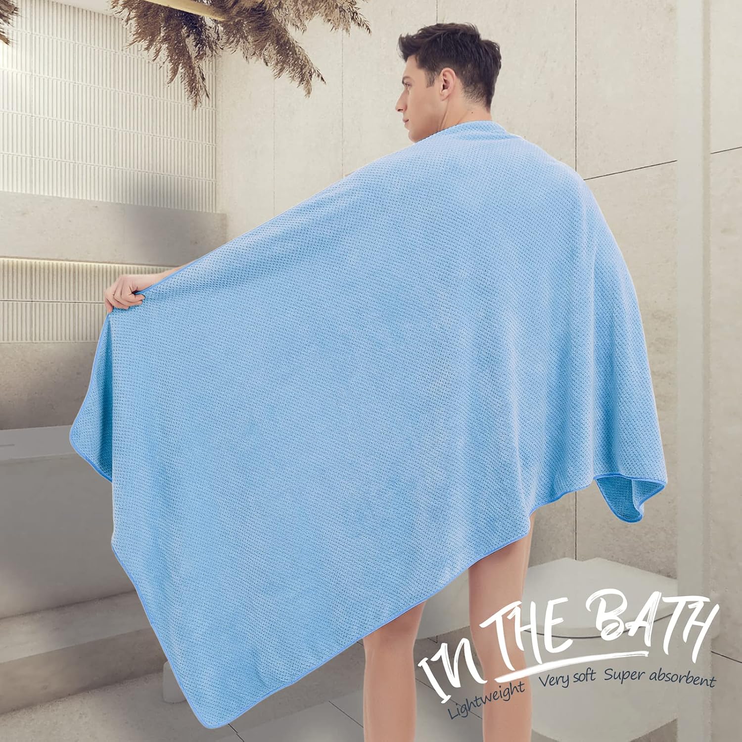 Oversized Bath Towels Set