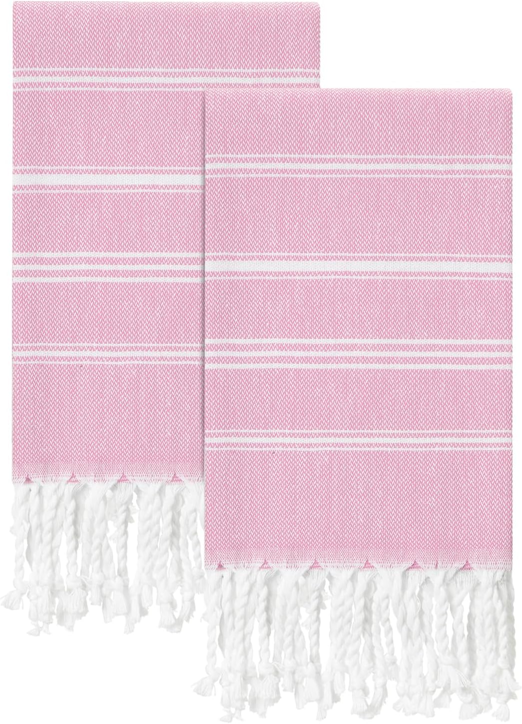 Exquisite 16x40 Turkish Hand Towels Quick Dry Absorbent for Home Bathroom