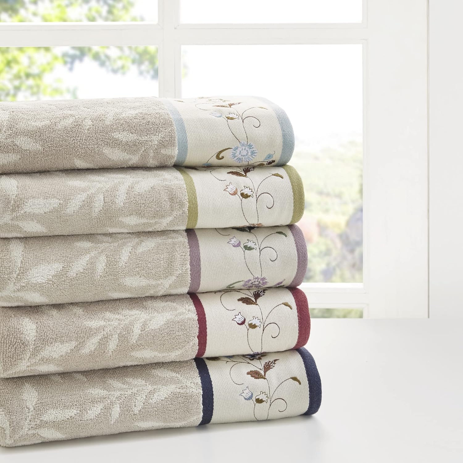 Luxurious 100 Cotton Bath Towel Set for Home