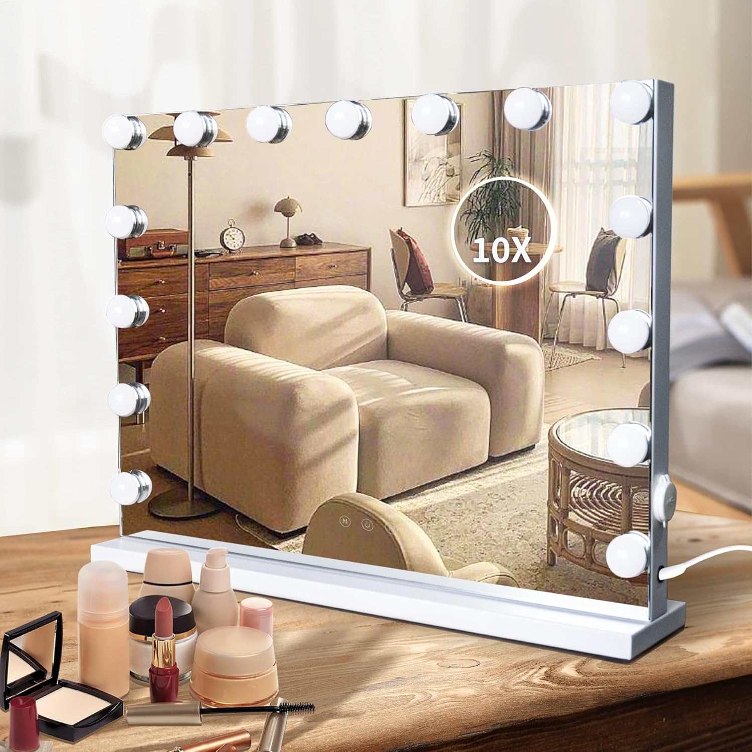 HD Vanity Mirror with Light
