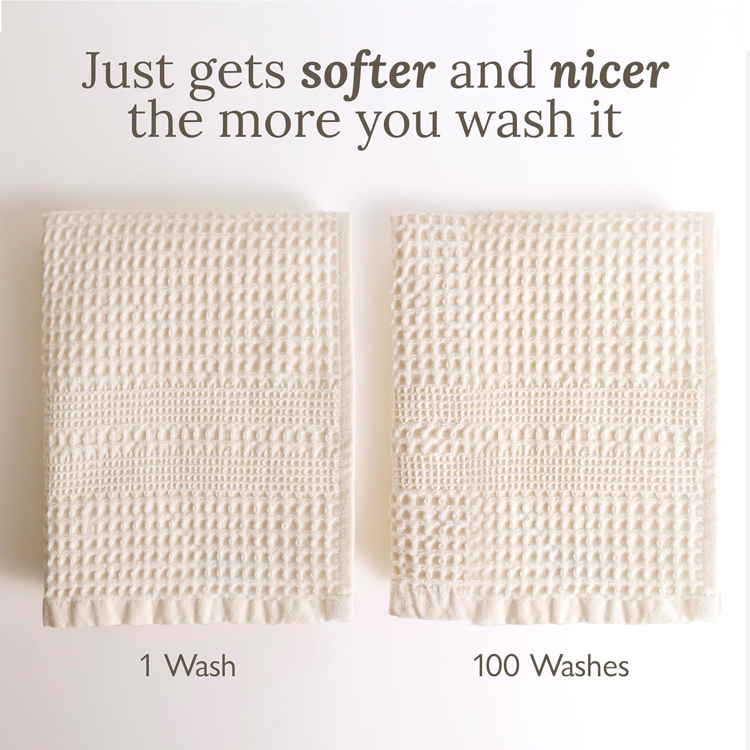 Gilden Tree Waffle Towels Quick-Dry Lint-Free Oversized