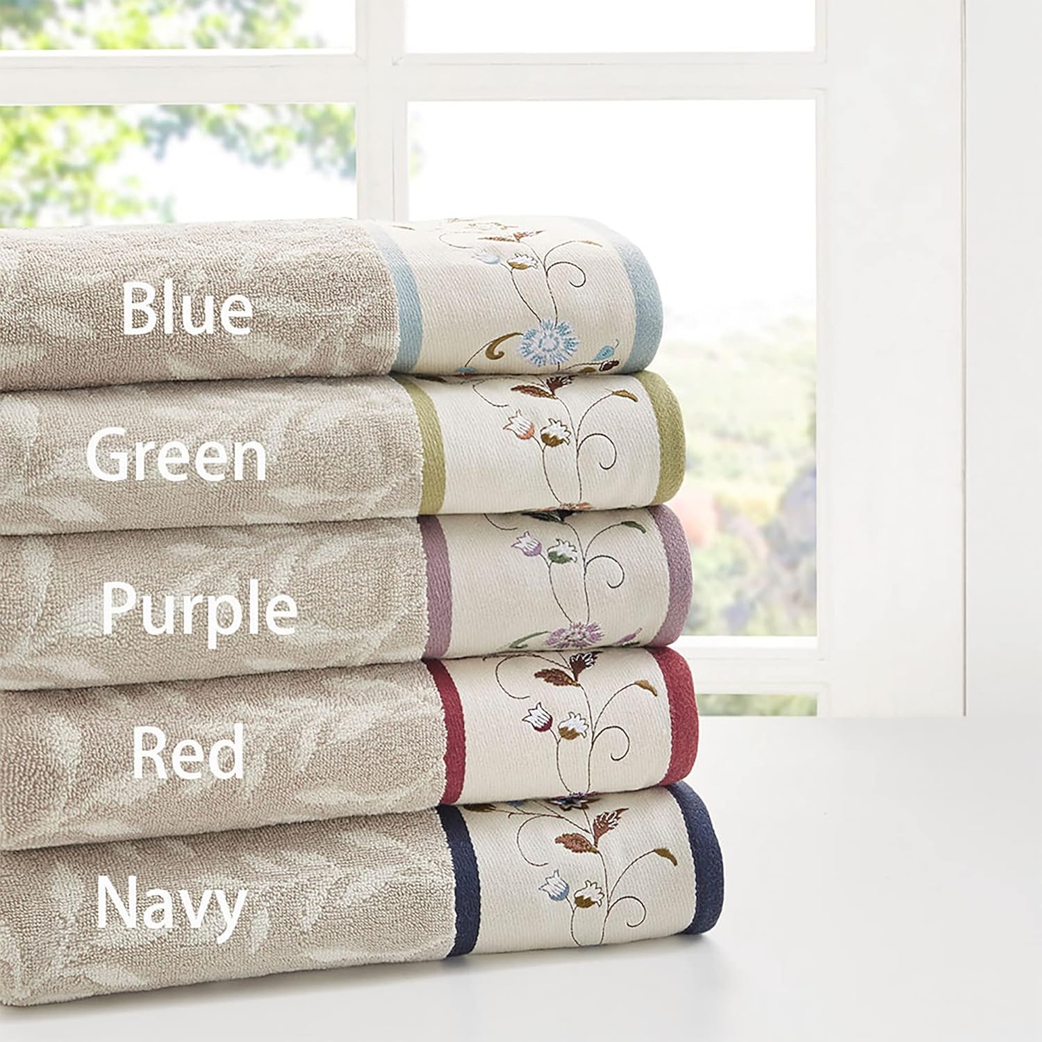 Luxurious 100 Cotton Bath Towel Set for Home