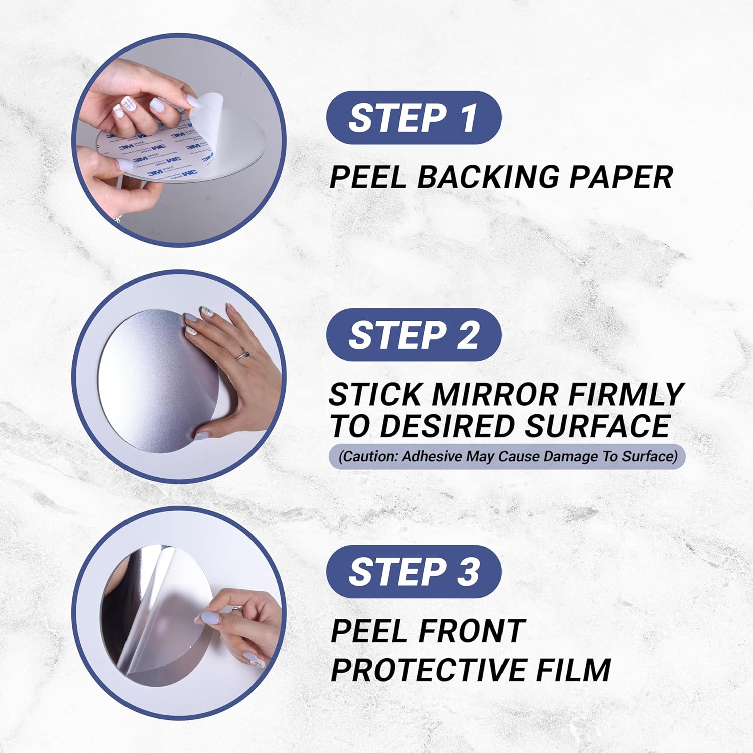 Sticky Acrylic Anti-Fog