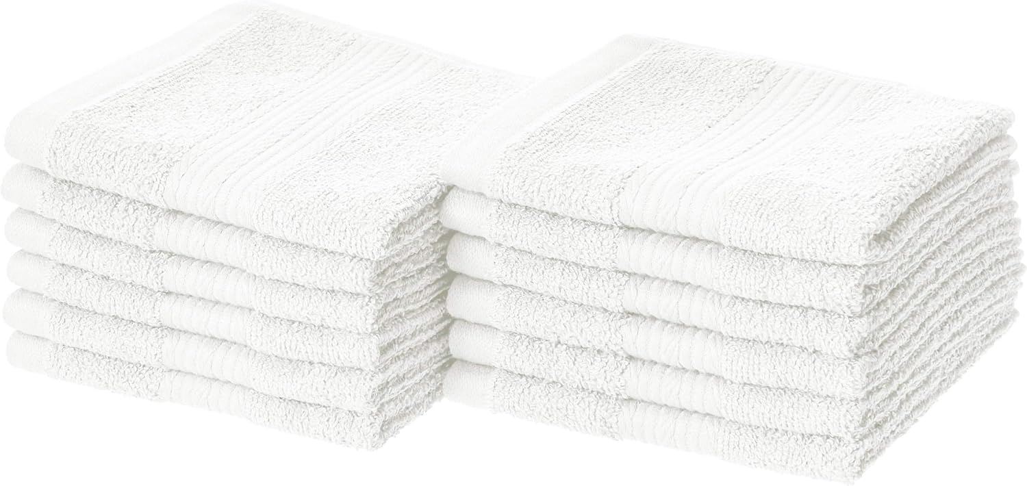 Cotton Washcloth Set for the Bathroom
