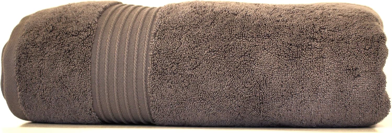 Luxurious Over-the-Counter Cotton Bath Sheet Anthracite 35x70 inches