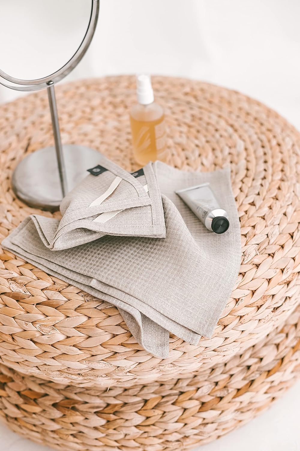 Flax Linen Face Washcloths