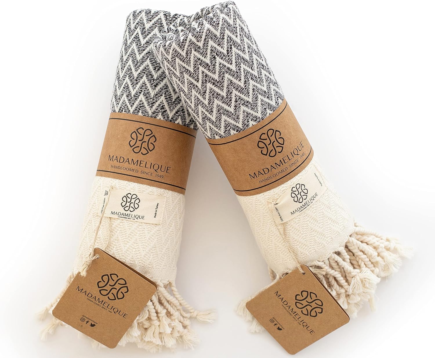 Madamelique Hand Towels Set - Soft and Stylish for everyday use