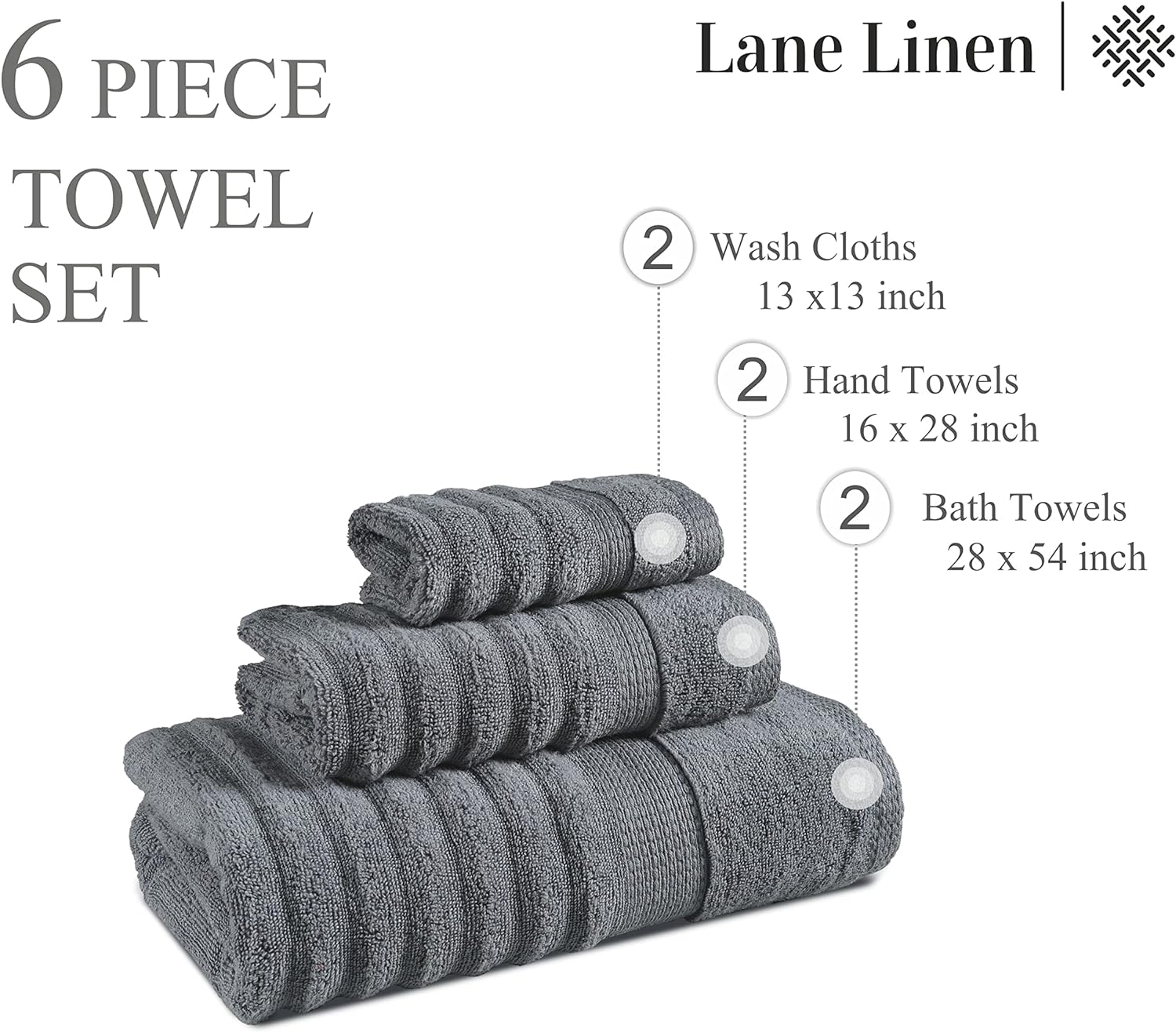 Top-rated Premium Cotton Bath Towels Set for Home