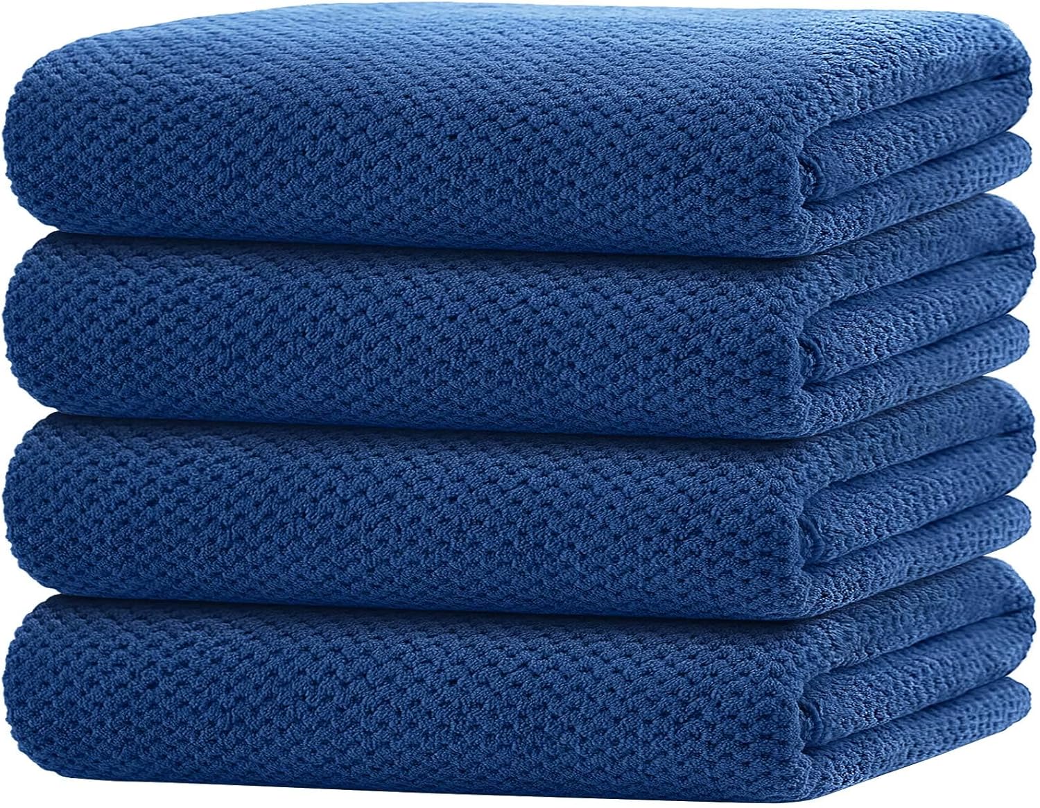 HOMEXCEL 4-Piece Bath Towels Set