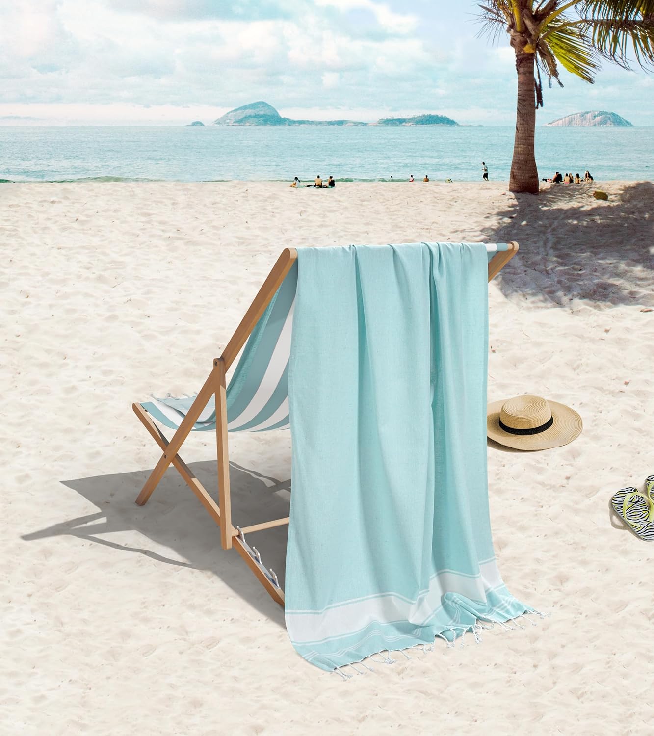 LUXE 6-Piece Beach Towels Set