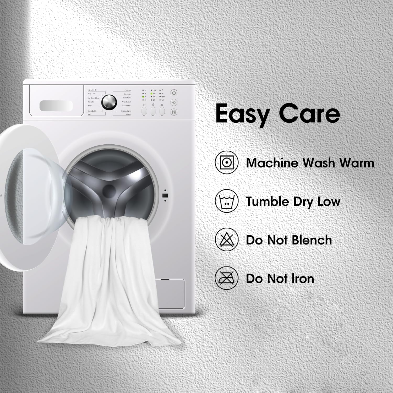 JML Microfiber Bath Towels - Oversized Soft Fast-Drying