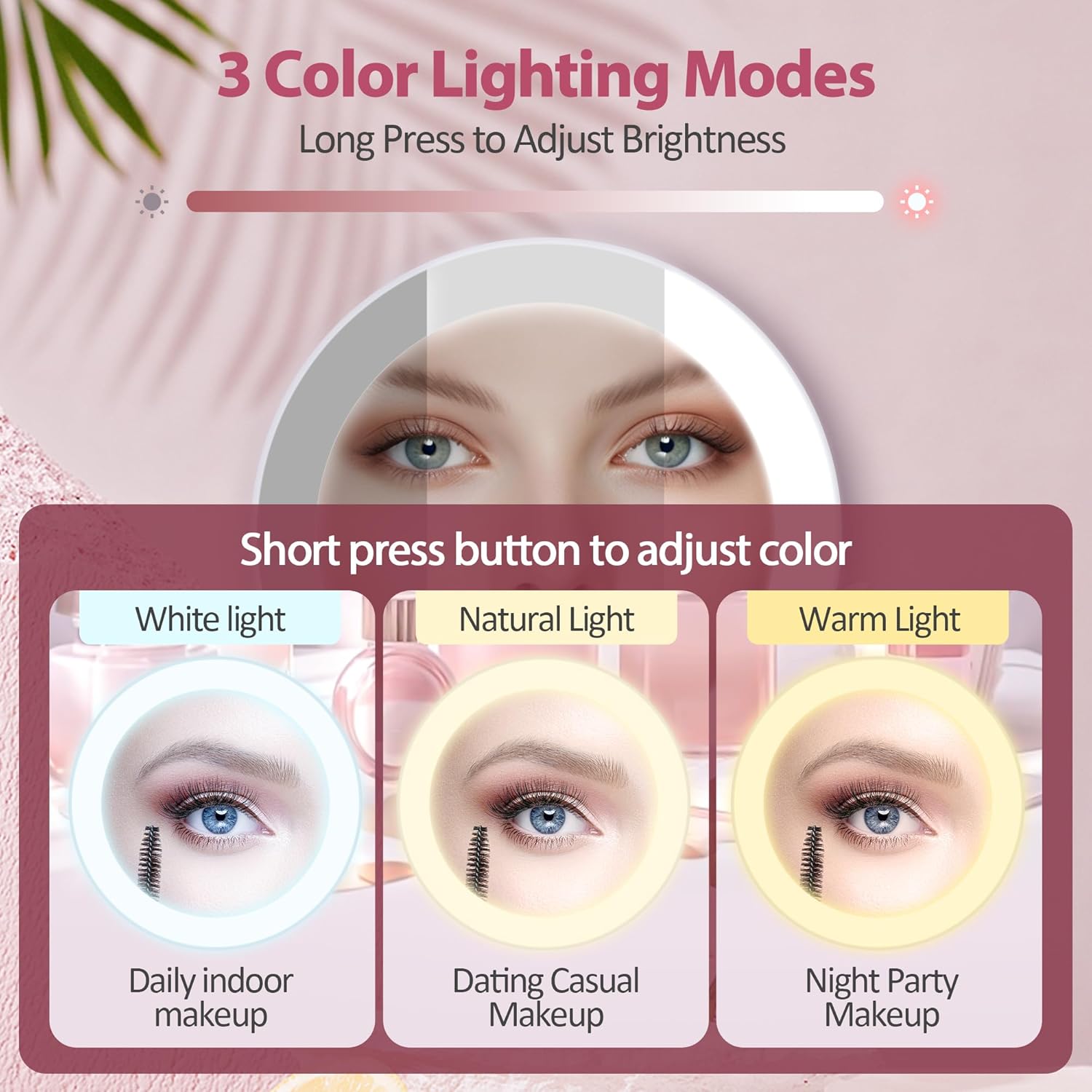 B Beauty Planet - Compact Mirror with Light