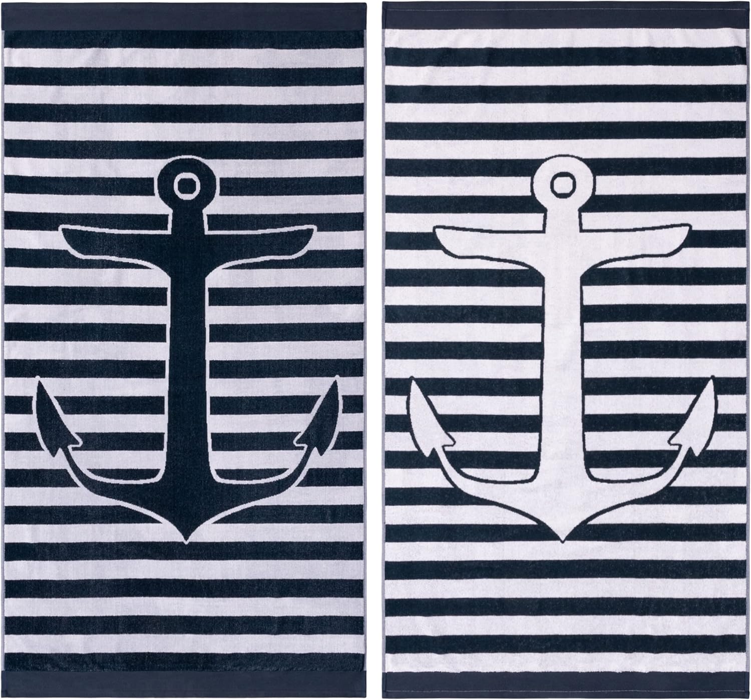 Luxury Beach Towels from Superior 34 x 64 Set of 2