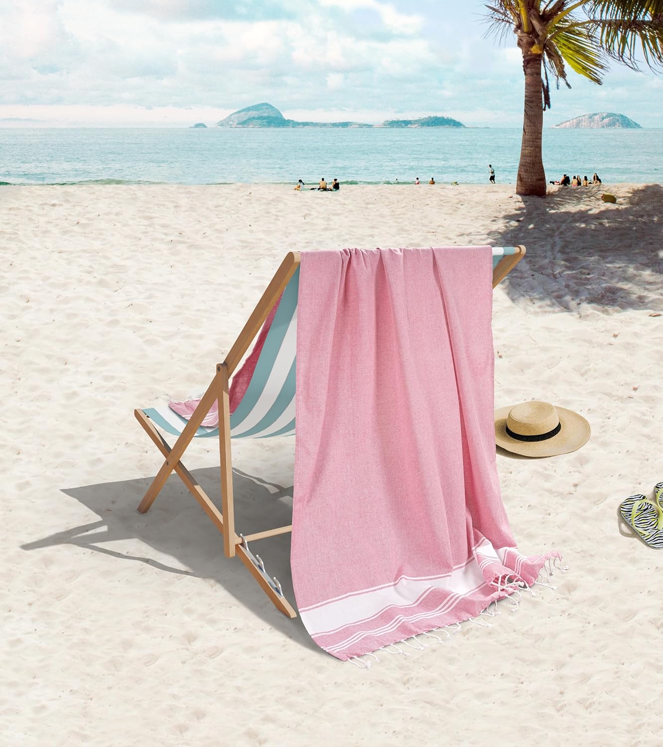 LUXE 6-Piece Beach Towels Set
