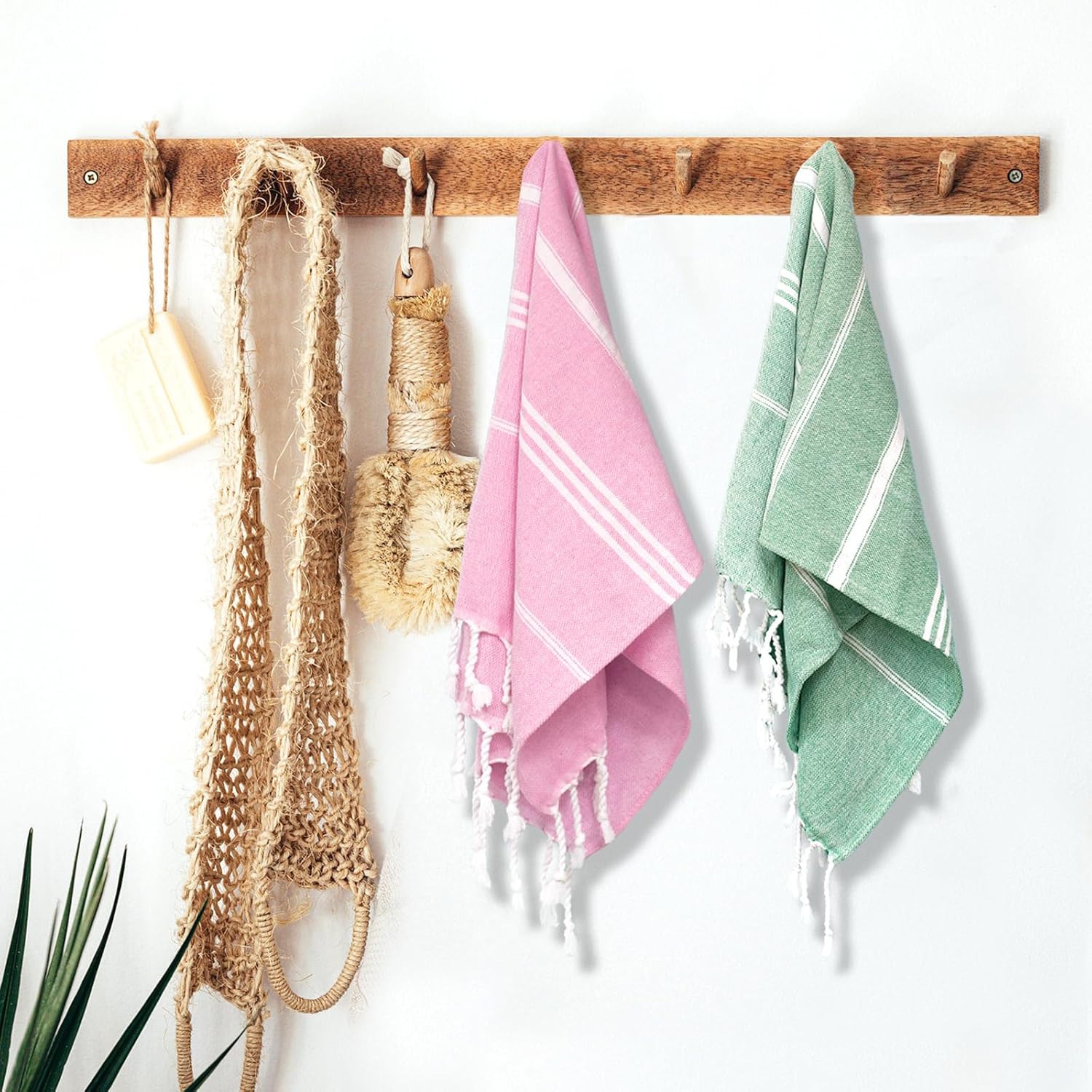 Exquisite 16x40 Turkish Hand Towels Quick Dry Absorbent for Home Bathroom