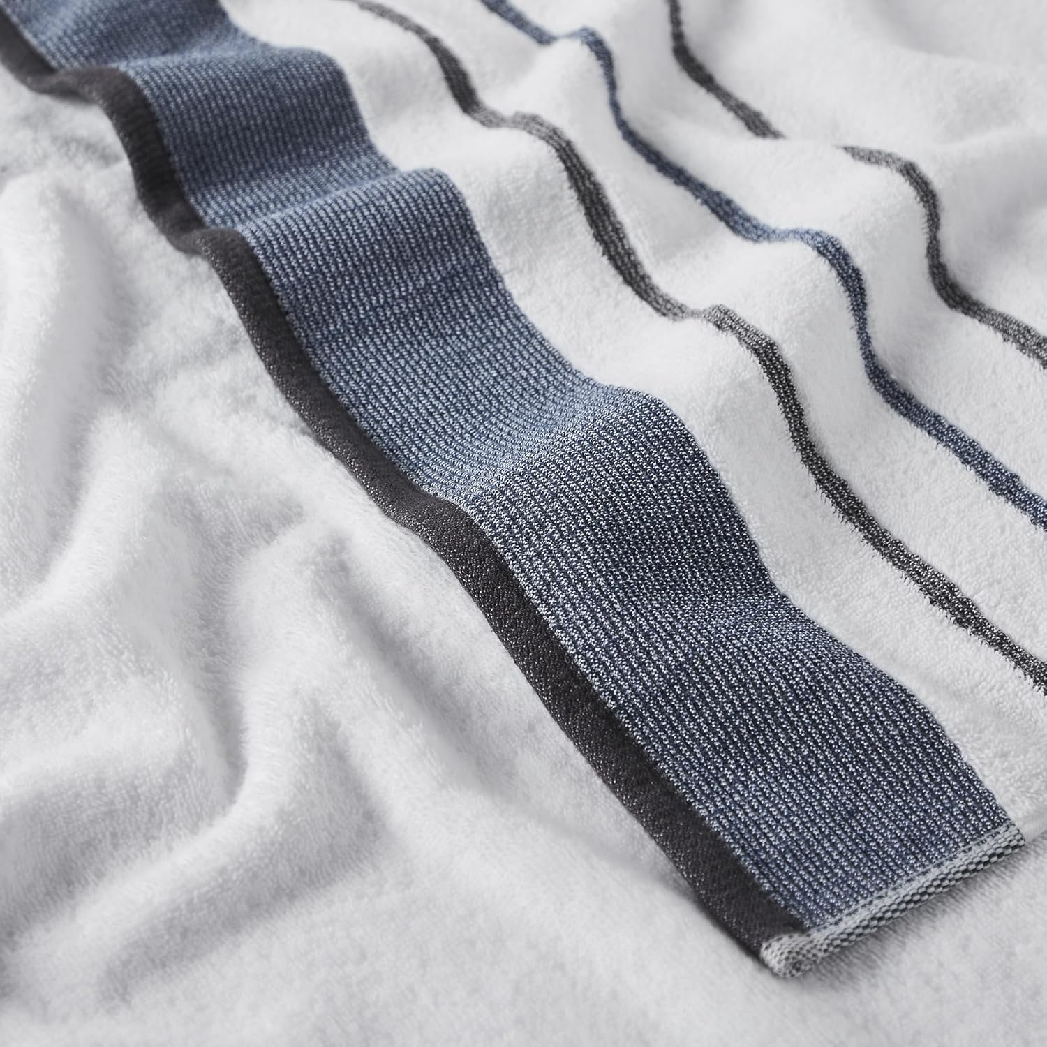 Luxurious Bath Towels Set - Moroccan BlueDecember Sky