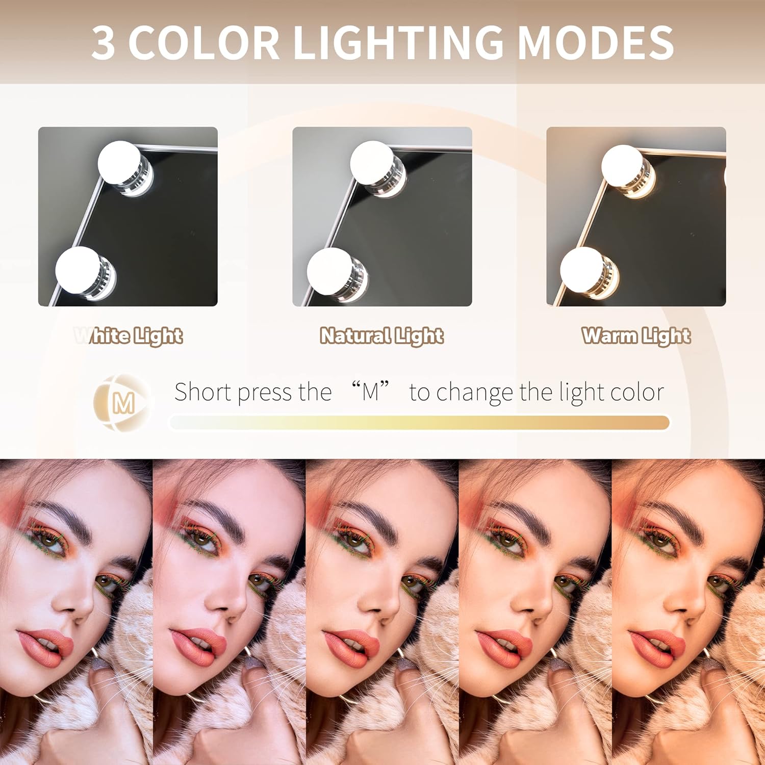 Tru-Glow Lightning SystemMakeup Mirror